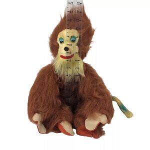 Vintage Knickerbocker Animals Of Distinction Monkey Stuffed Animal Orangutan